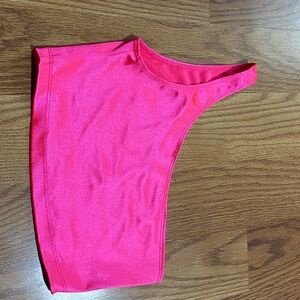 Luna Chix Vibrant Pink One-Shoulder Top